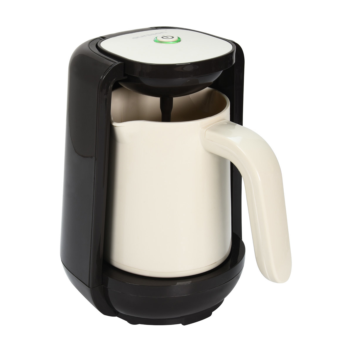 Изображение товара Электрическая гейзерная кофеварка Oursson TC0250 0.25 л пластик цвет слоновая кость