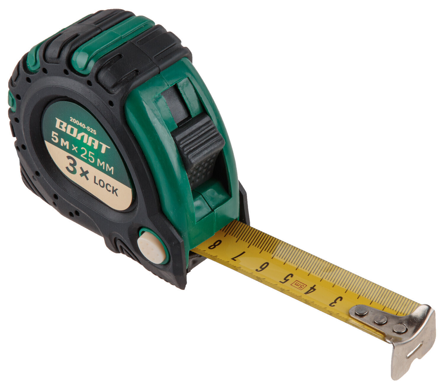 Изображение товара Рулетка Волат Волат 20040-525 магнитная с автостопом двухсторонняя 5 м x 19 мм