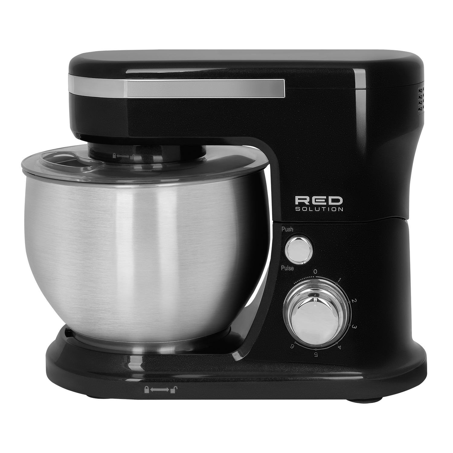 Изображение товара Планетарный миксер Red solution RFM-5355 1100 Вт черный с металлической чашей