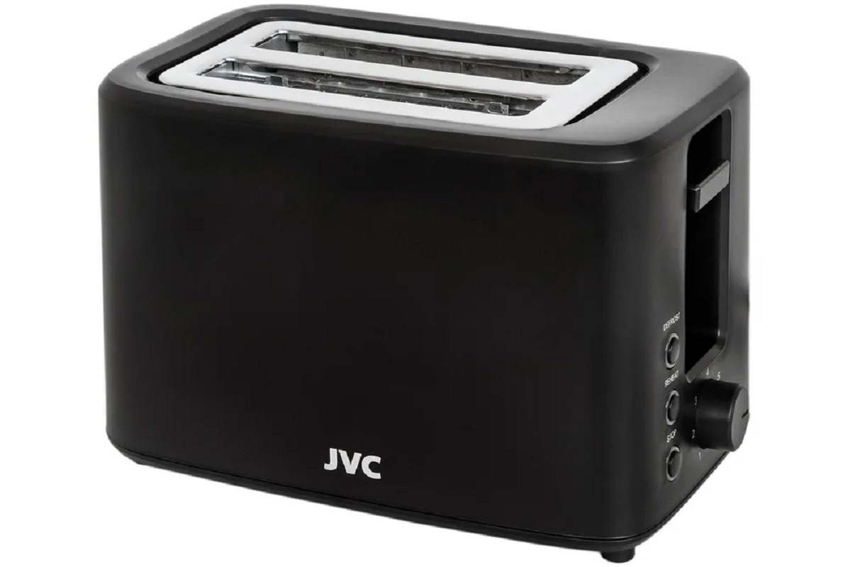 Изображение товара Тостер JVC JK-TS651 белый 2 ломтика с функциями размораживания и подогрева