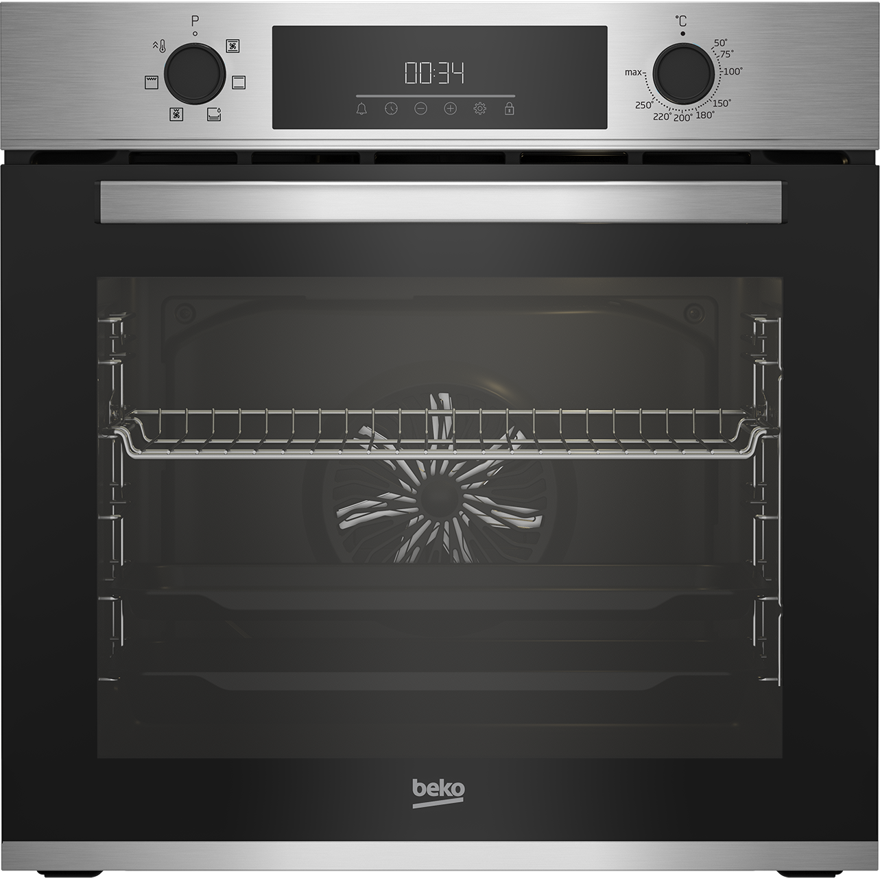 Изображение товара Электрический встроенный духовой шкаф Beko BBIE 123002 XD нержавеющая сталь Изображение товара Электрический встроенный духовой шкаф Beko BBIE 123002 XD нержавеющая сталь
