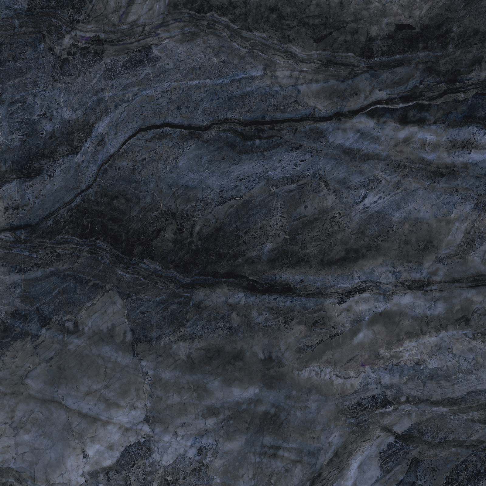 Изображение товара Керамогранит Lcm Cuba blue 6060CBL23HG 60x60см цвет чернильно-синий