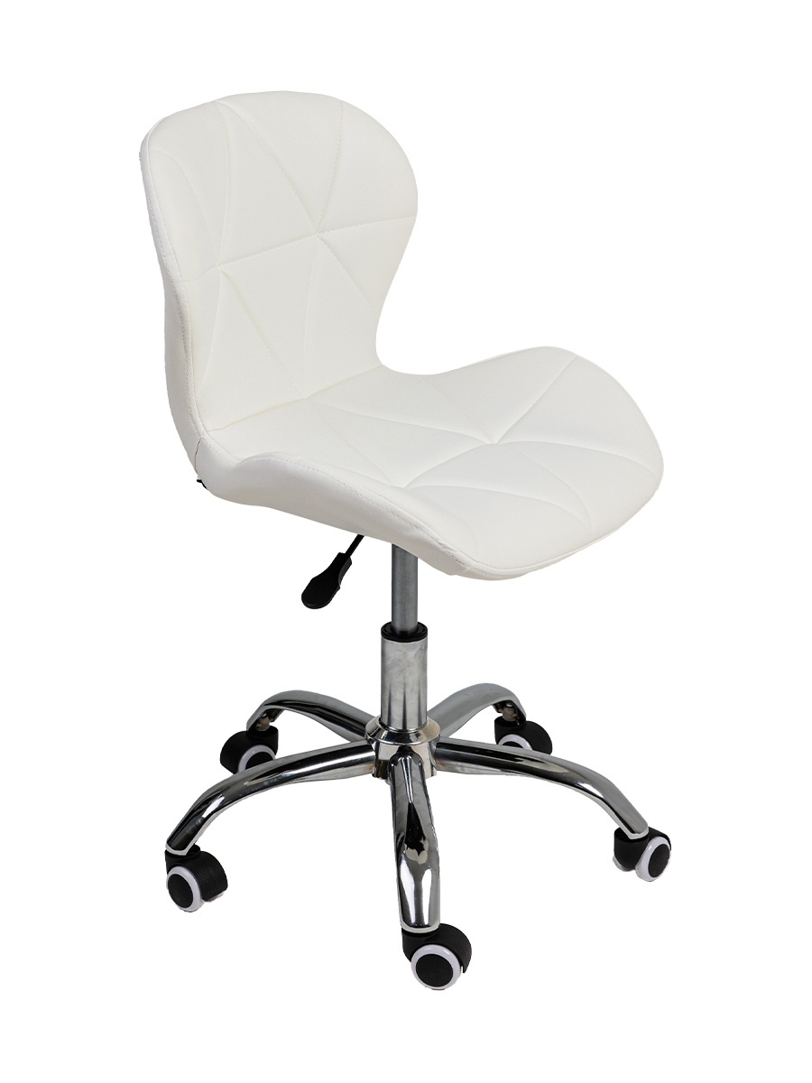 Изображение товара Офисное кресло Gemlux GL-HC003 47x81x36 см искусственная кожа цвет белый