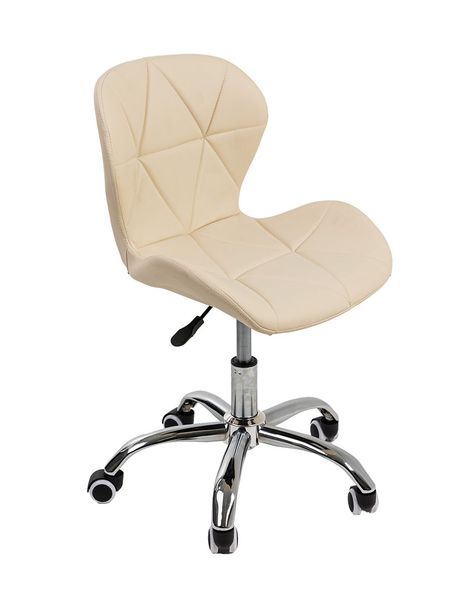 Изображение товара Офисное кресло Gemlux GL-HC003 бежевое искусственная кожа 47x36 см