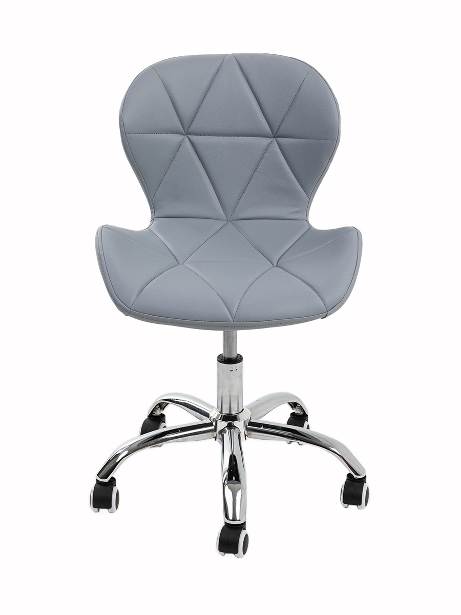 Изображение товара Офисное кресло Gemlux GL-HC003 из искусственной кожи светло-серое