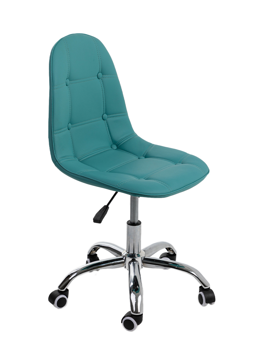 Изображение товара Офисное кресло Gemlux GL-HC004 44x80x38 см искусственная кожа цвет голубой