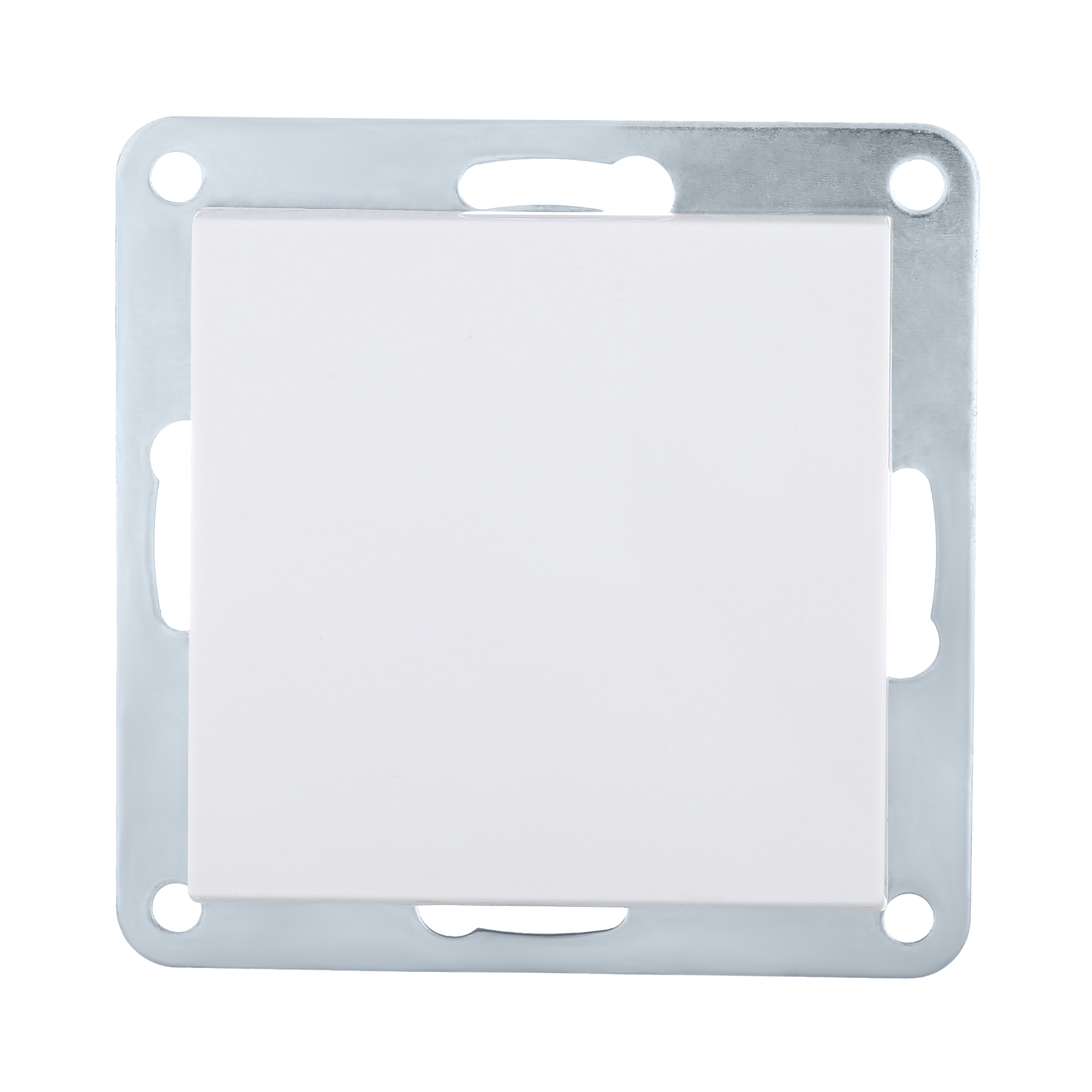 Изображение товара Переключатель встраиваемый LK80 840604-1 1 клавиша белого цвета