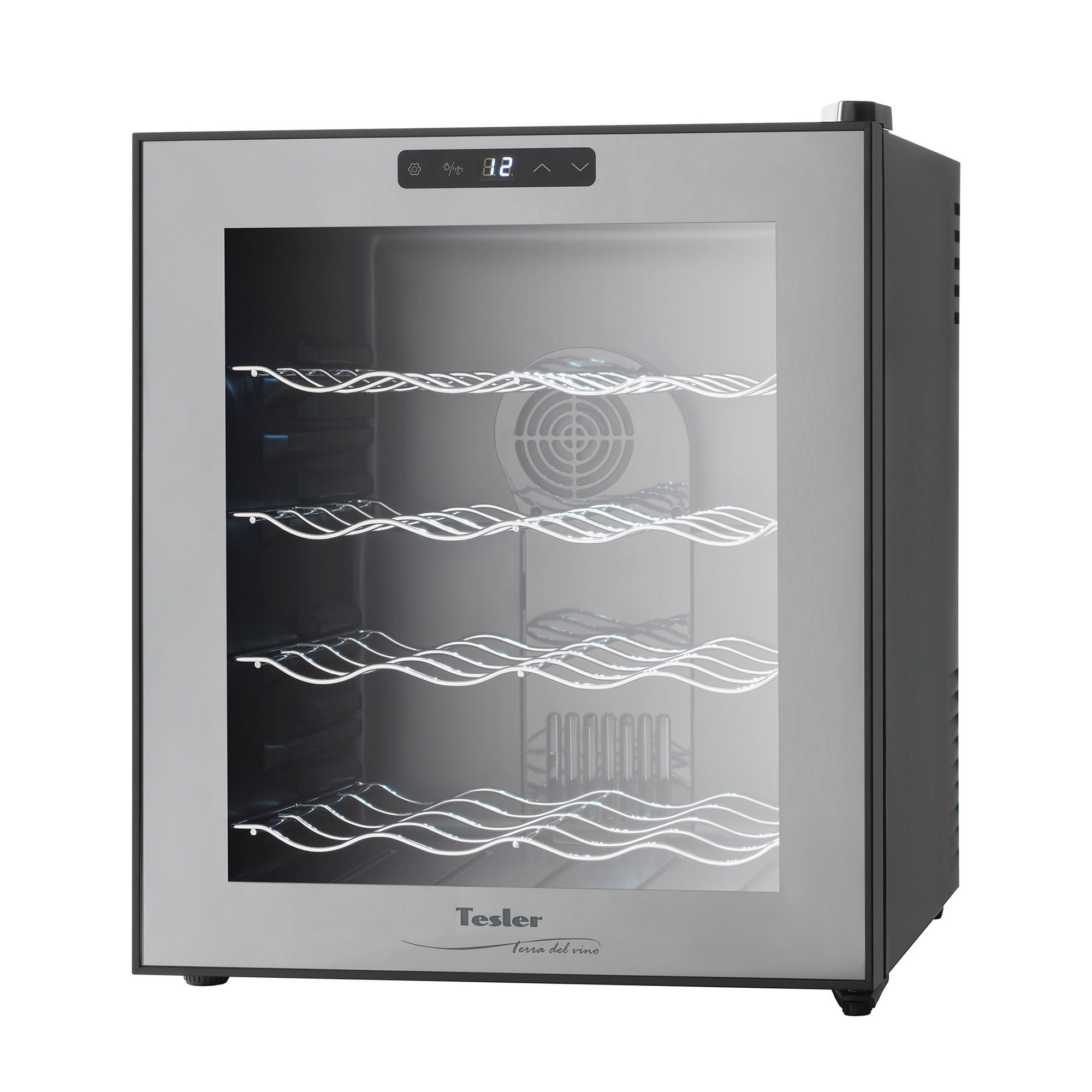 Изображение товара Винный шкаф Tesler 43x51.5x48.5 см цвет серый WCV-160