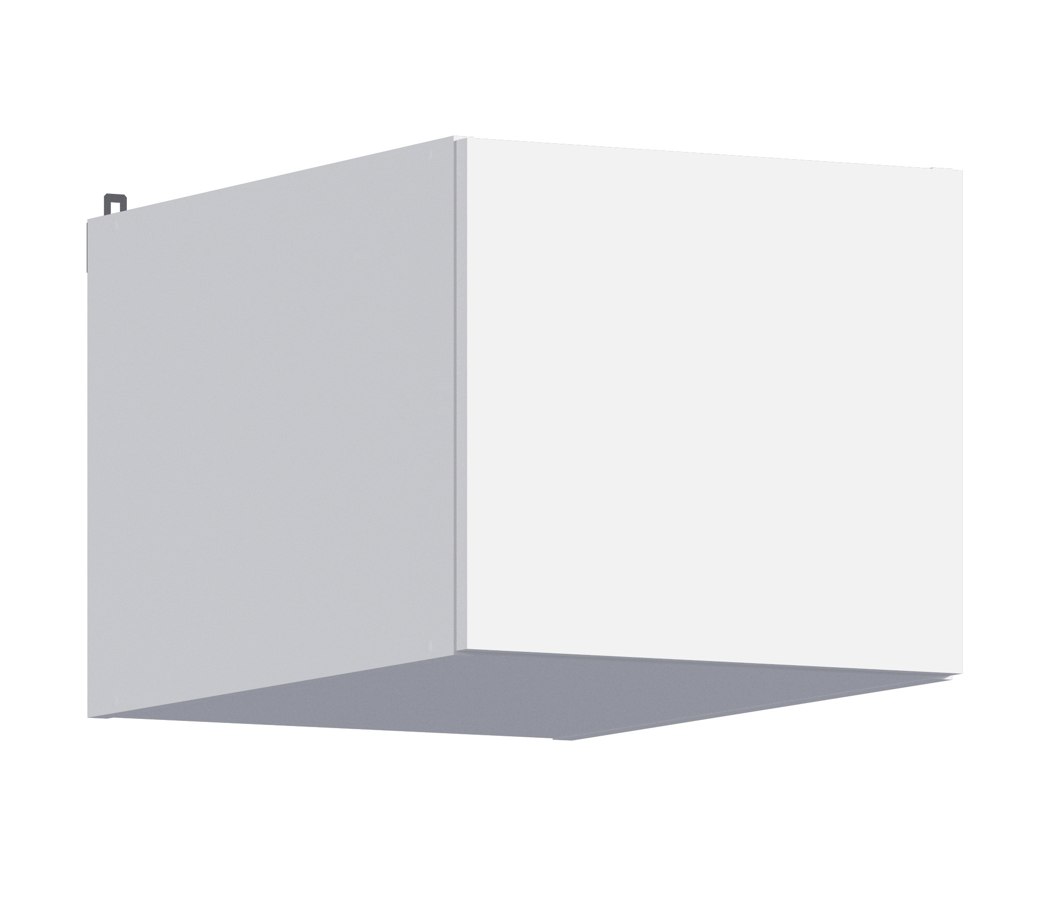 Изображение товара Навесной шкаф Столплит Леон ЛНПГ-40 80x58x30 см МДФ белый