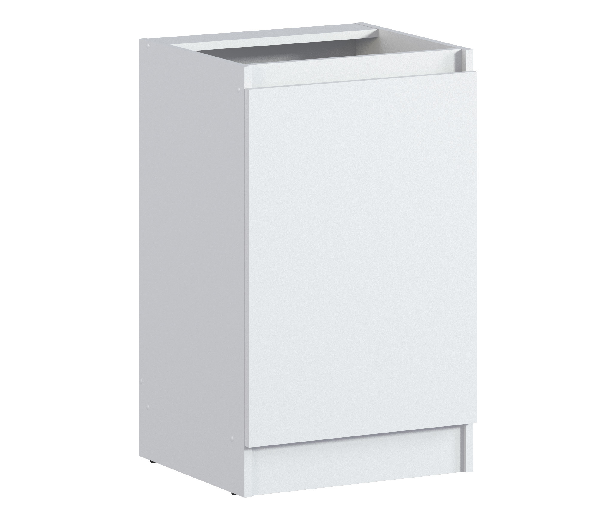 Изображение товара Напольный шкаф Столплит Леон ЛНС-50 60x81x46 см белый матовый