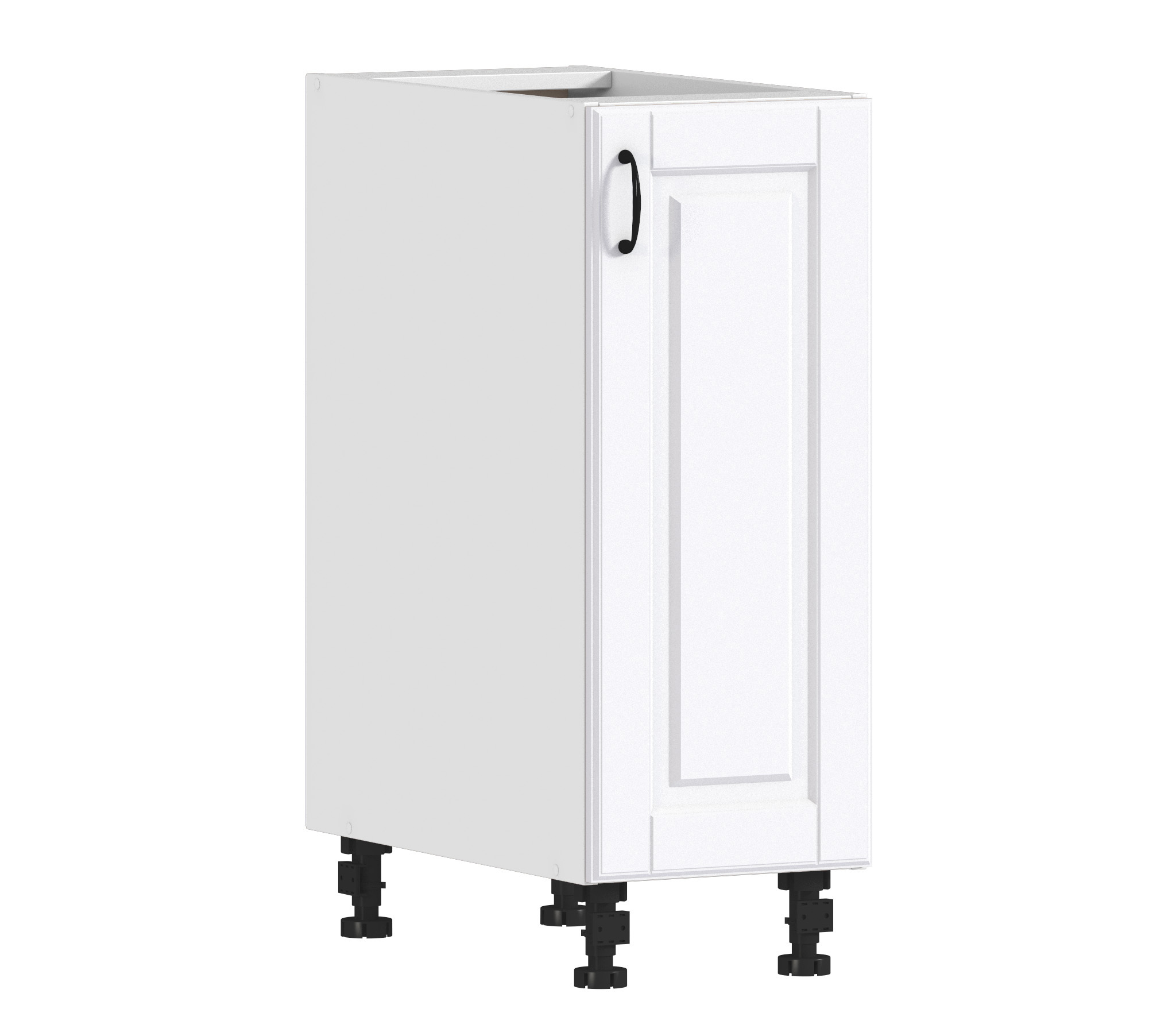 Изображение товара Напольный шкаф Регина РС-30 белый 25x82x58 см из МДФ и ЛДСП