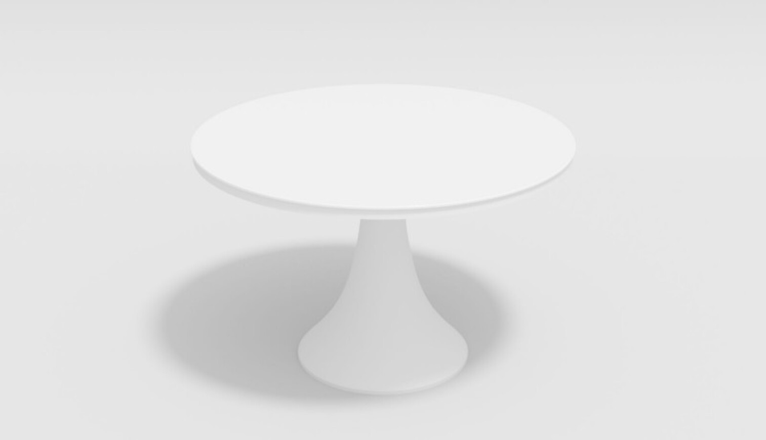 Изображение товара Нераздвижной садовый стол Gardenini VOGLIE ROUND 110 см белый алюминий стекло