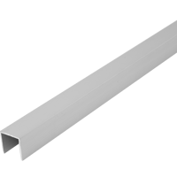 Изображение товара Профиль П-образный алюминий анодированный 20x20x20x15x2000 мм серый Изображение товара Профиль П-образный алюминий анодированный 20x20x20x15x2000 мм серый