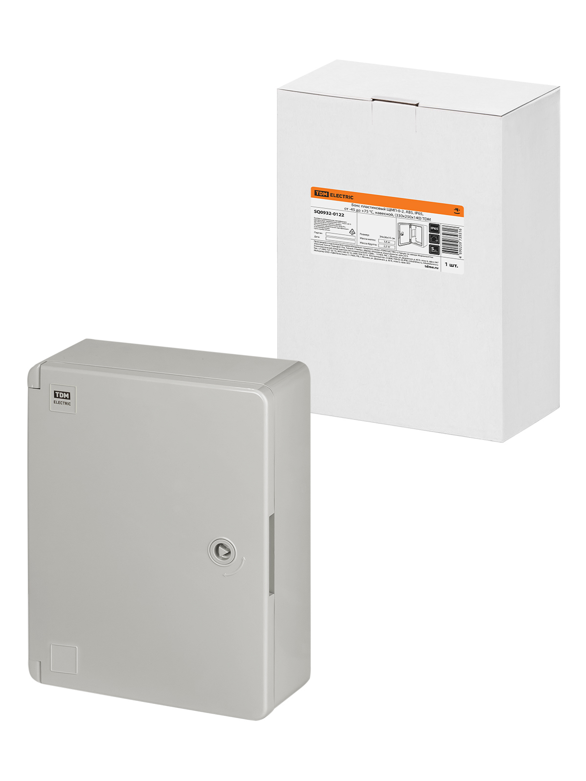 Изображение товара Навесной распределительный щит Tdm electric IP65 из ударопрочного пластика