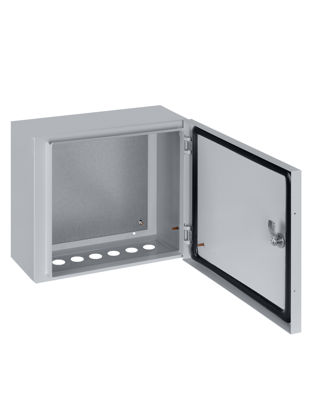 Изображение товара Щит распределительный навесной ЩМП 4 модуля IP54 сталь Россия