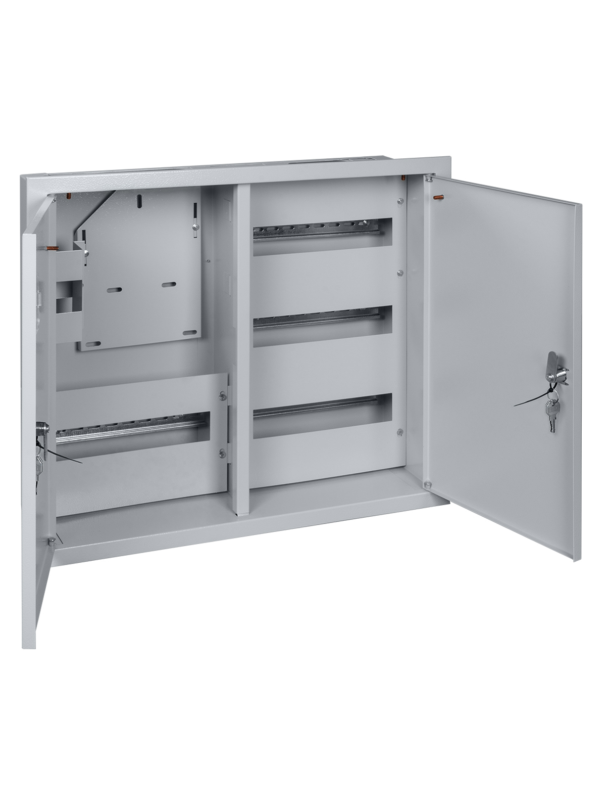 Изображение товара Щит учетно распределительный встраиваемый ЩУРВ 3/48 48 модулей сталь Россия