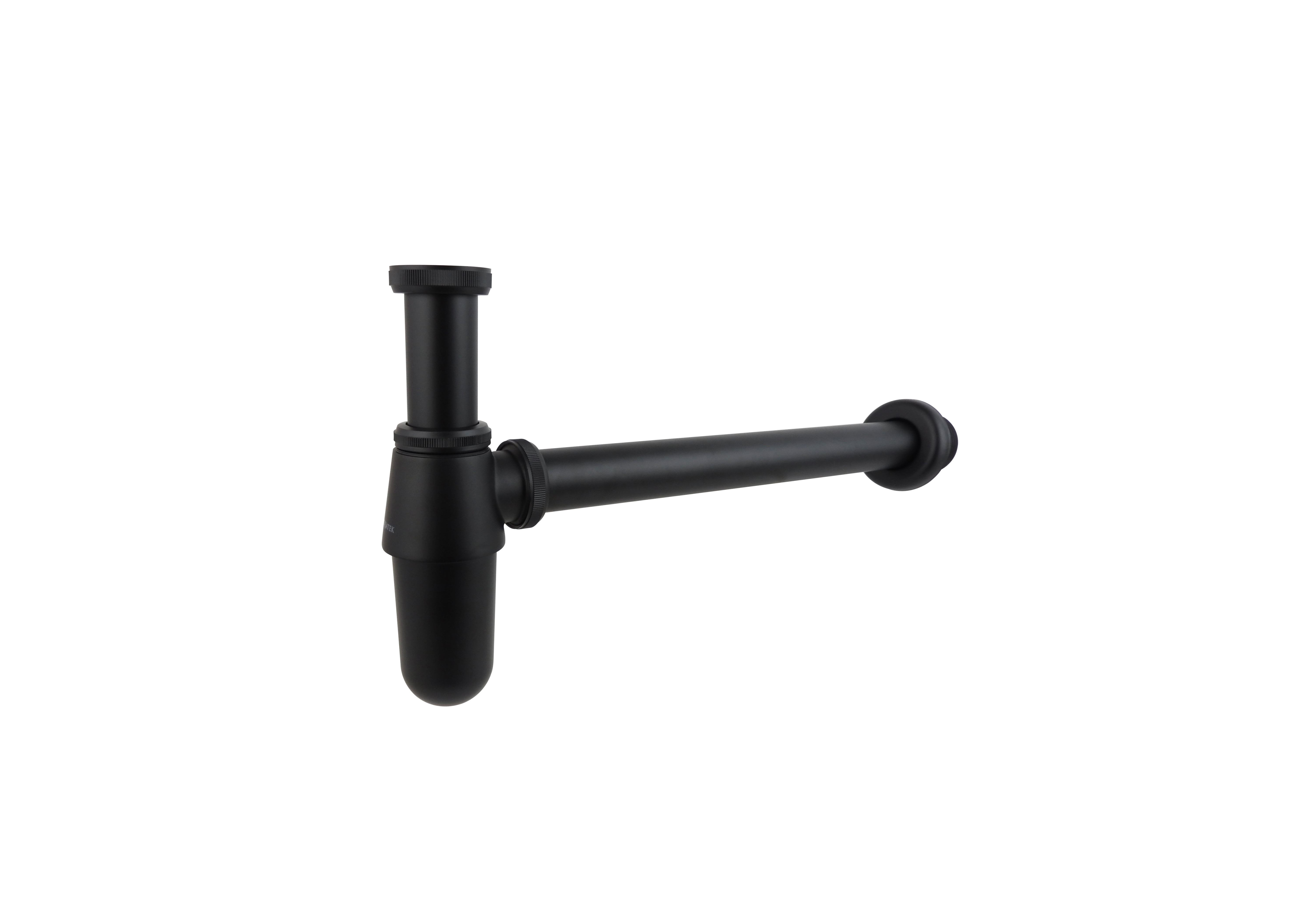 Изображение товара Сифон для раковины Aquatek D32 мм черный матовый