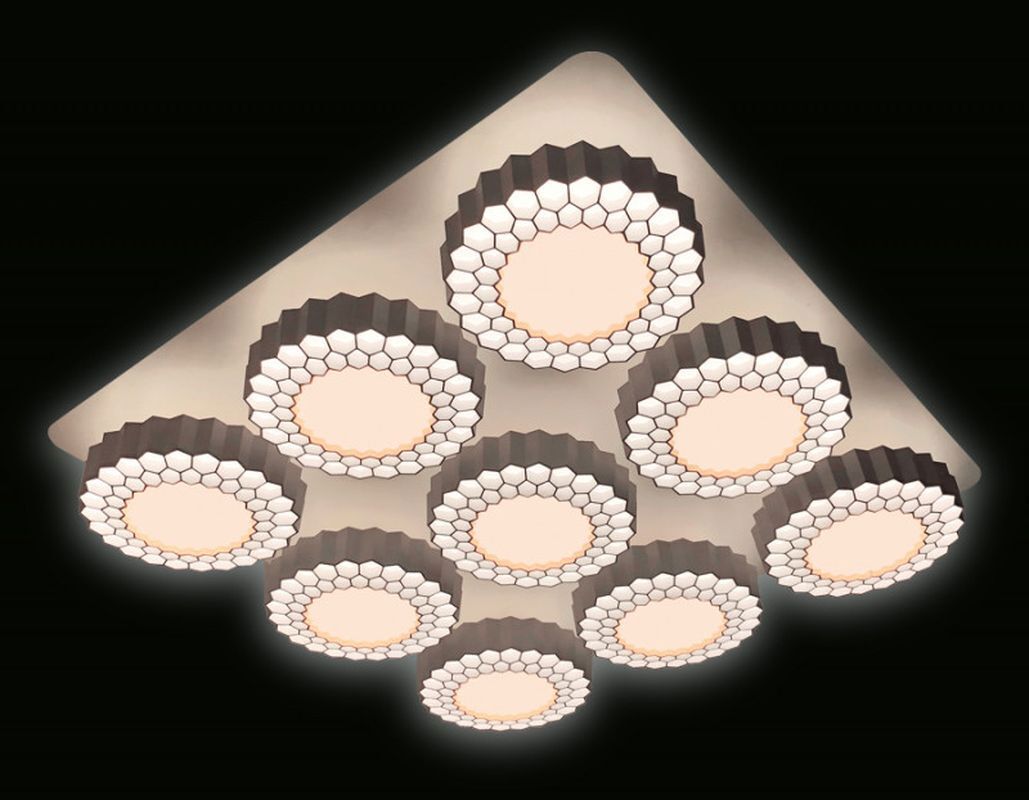 Изображение товара Люстра потолочная светодиодная Ambrella light FH14_9 WH 288W D750x750 нейтральный белый свет