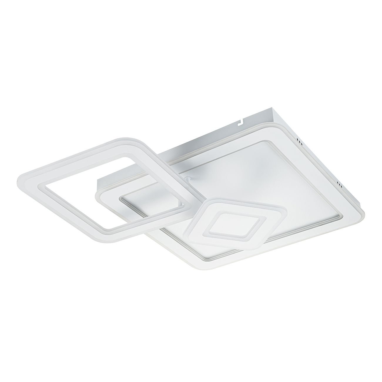 Изображение товара Люстра потолочная светодиодная Escada 10240/3led с пультом управление 45 м² теплый и нейтральный бе