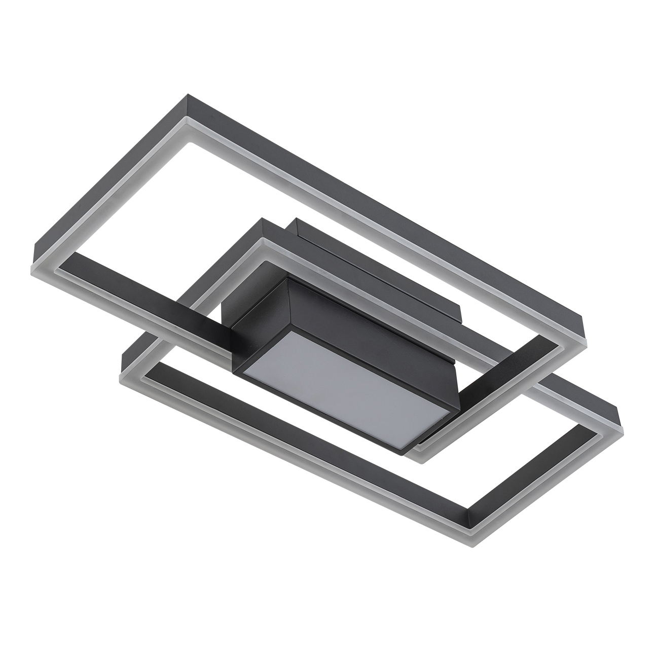 Изображение товара Люстра потолочная светодиодная Escada 10242/3LED с пультом управление 25 м² черный