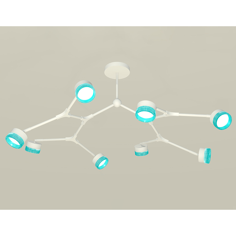 Изображение товара Люстра на штанге светодиодная Ambrella light XB9059202 для интерьера до 16 м²