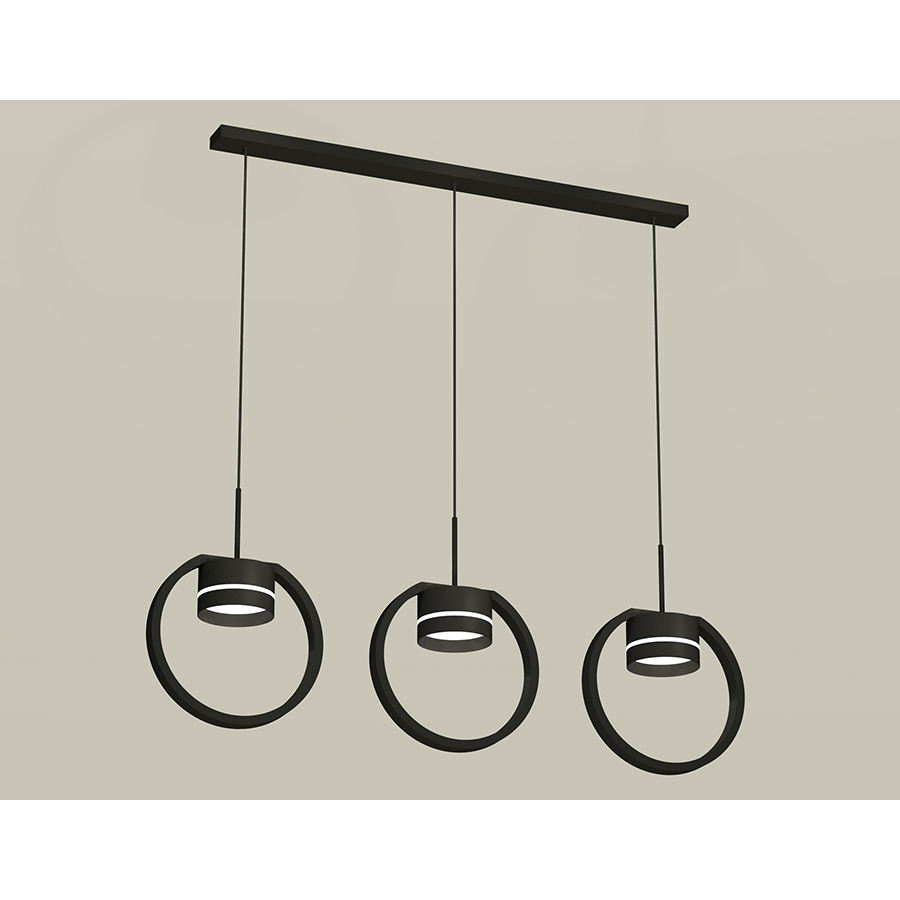 Изображение товара Светильник подвесной светодиодная Ambrella light Xb9107152 6 м² нейтральный белый свет цвет черный