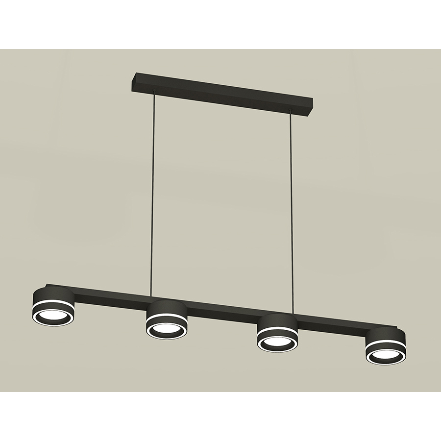 Изображение товара Светильник подвесной светодиодная Ambrella light XB9152201 черный 8 м²