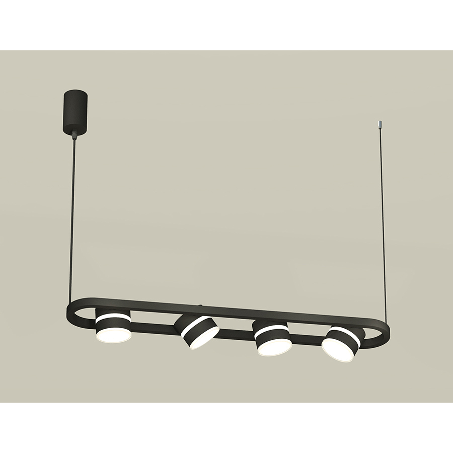 Изображение товара Светильник подвесной светодиодная Ambrella light Xb9164152 8 м² нейтральный белый свет цвет черный