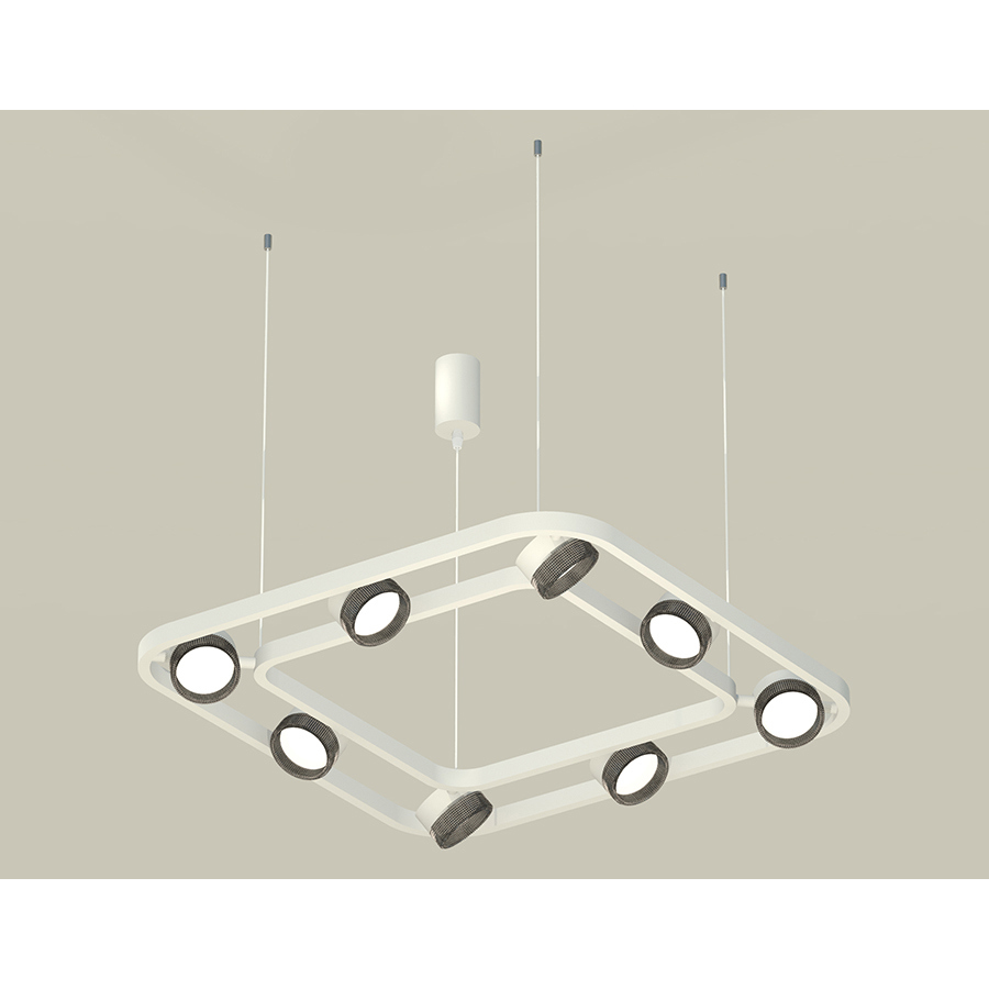 Изображение товара Подвесной светодиодный светильник Ambrella light XB9177200 для натяжных потолков 16 м² белый