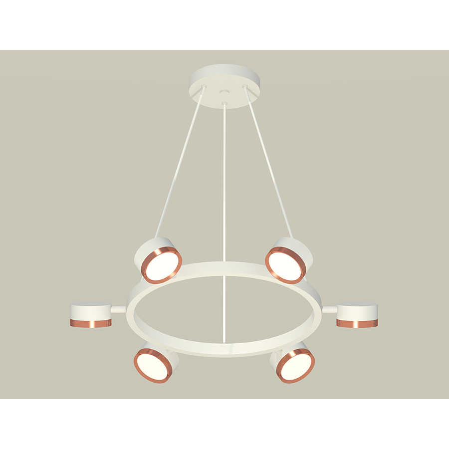 Изображение товара Светильник подвесной светодиодная Ambrella light Xb9191153 12 м² нейтральный белый свет цвет белый