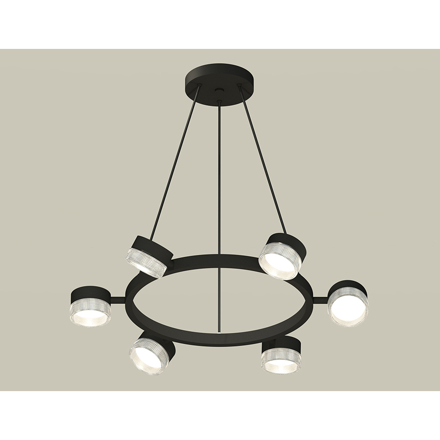 Изображение товара Светильник подвесной светодиодная Ambrella light XB9193250 черный