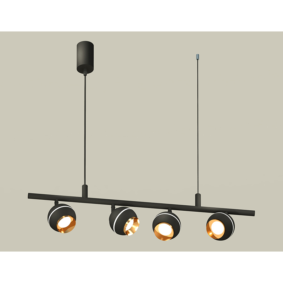 Изображение товара Светильник подвесной светодиодная Ambrella light Xb9002500 8 м² нейтральный белый свет цвет черный