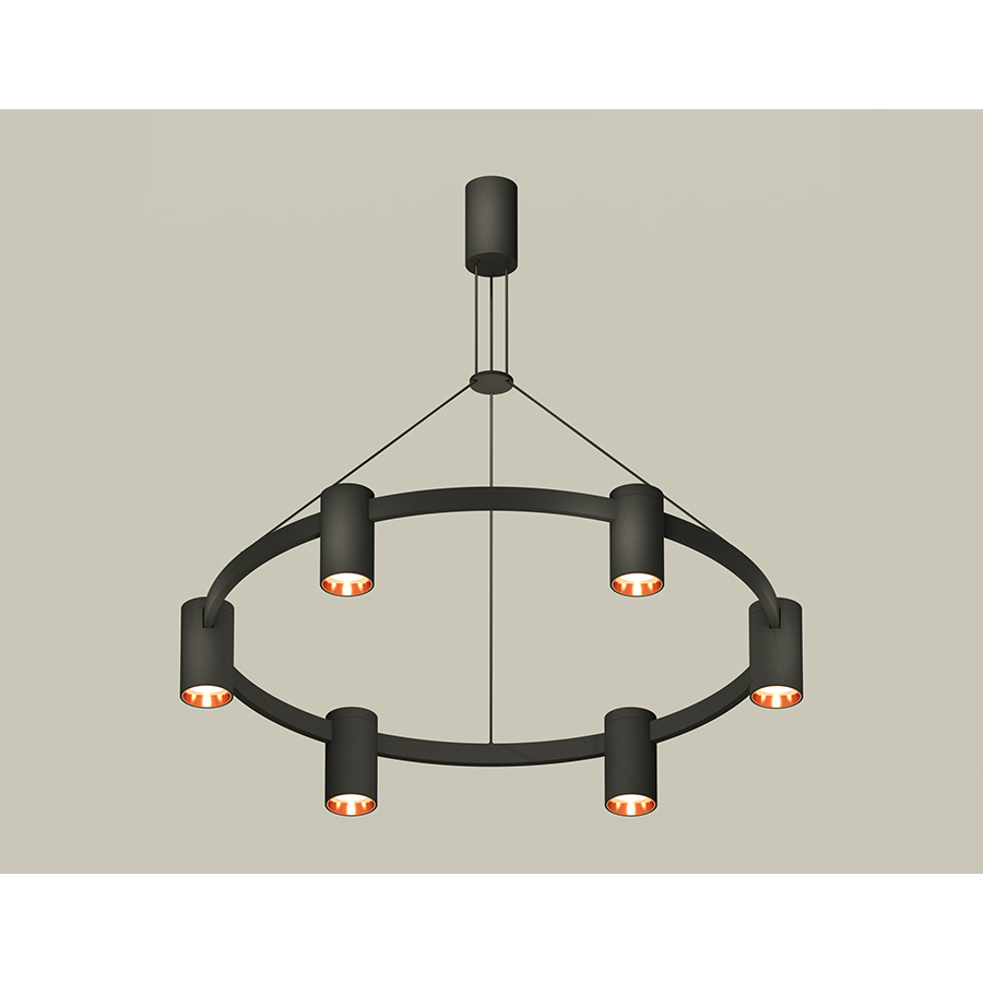 Изображение товара Светильник подвесной светодиодная Ambrella light Xb9022153 12 м² нейтральный белый свет цвет черный