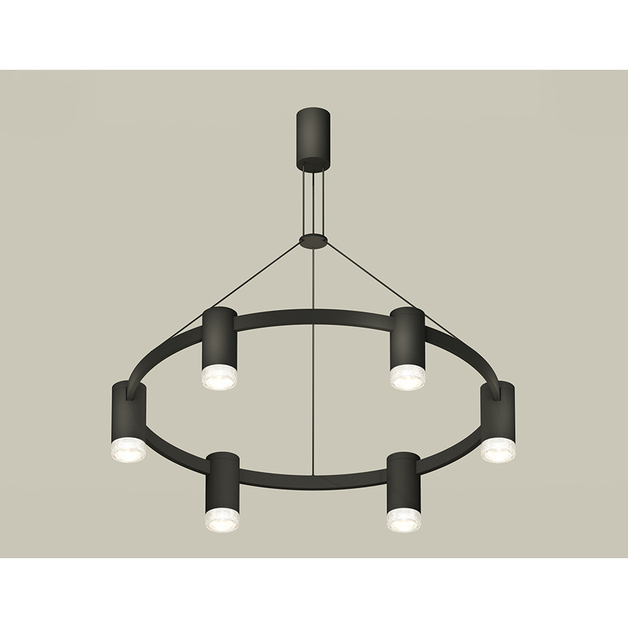 Изображение товара Светильник подвесной светодиодный Ambrella light Xb9022200 черный 12 м²