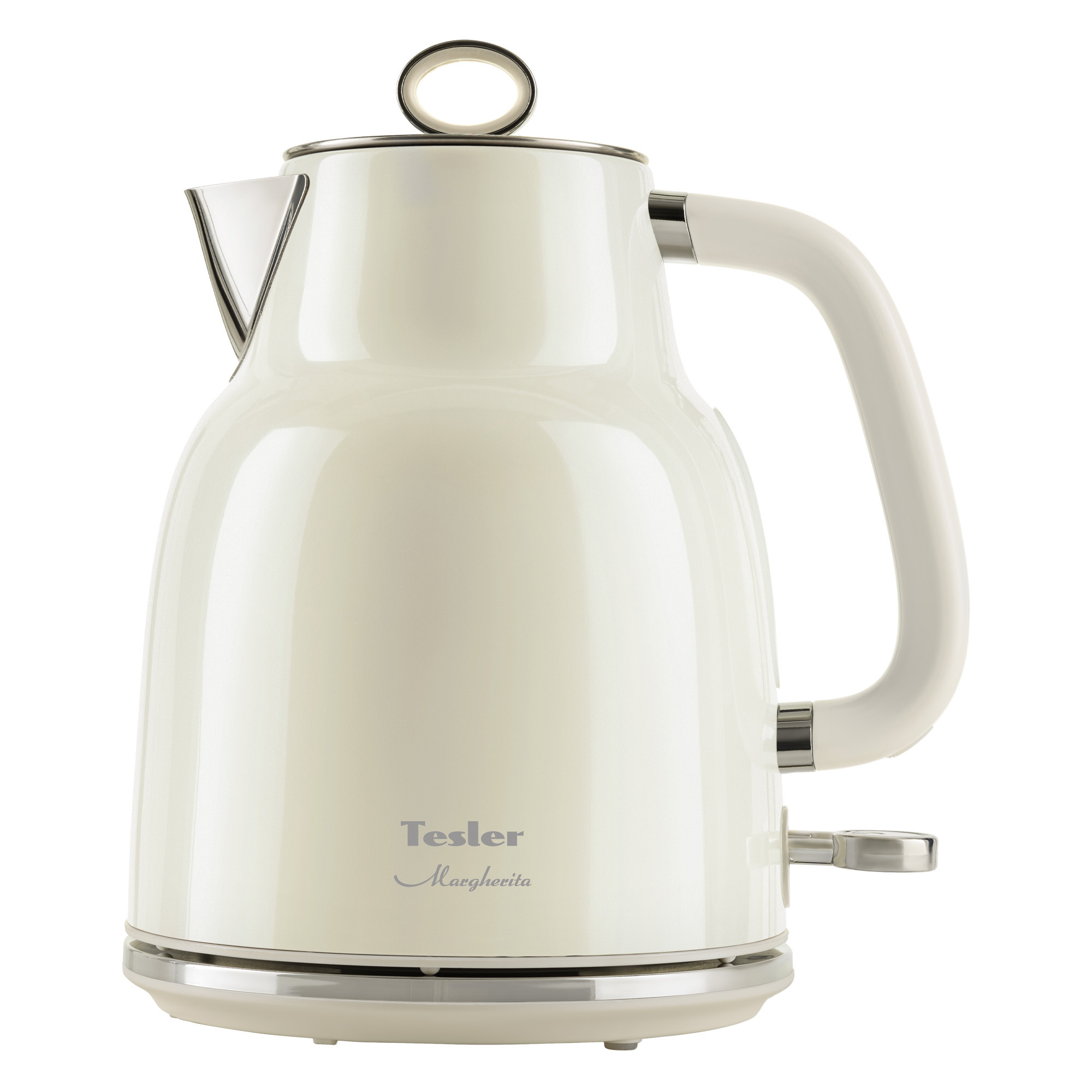 Изображение товара Электрический чайник TESLER KT-1760 из нержавеющей стали 1.7 л бежевый