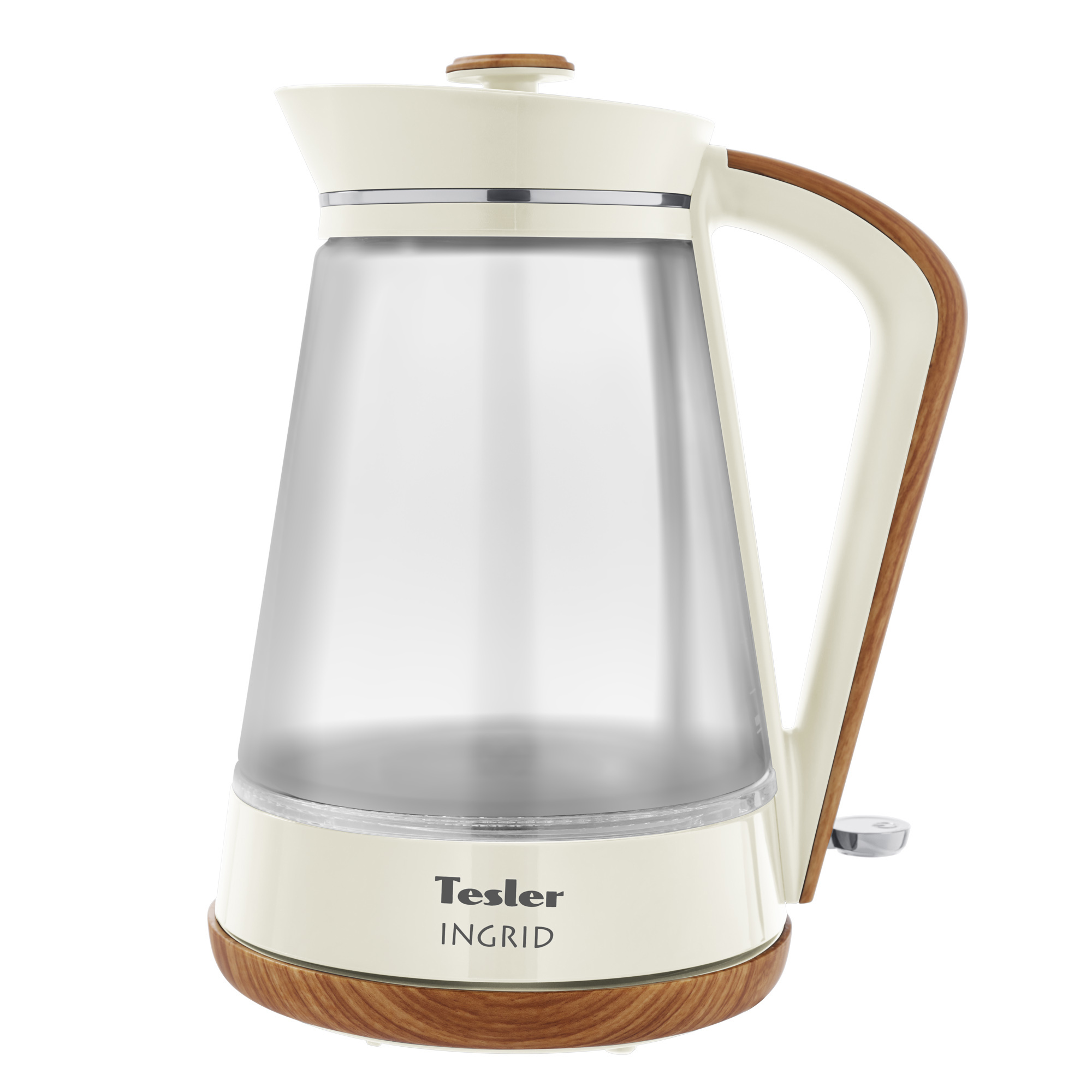 Изображение товара Электрический чайник Tesler KT-1750 1.7 л стекло бежевый с подсветкой