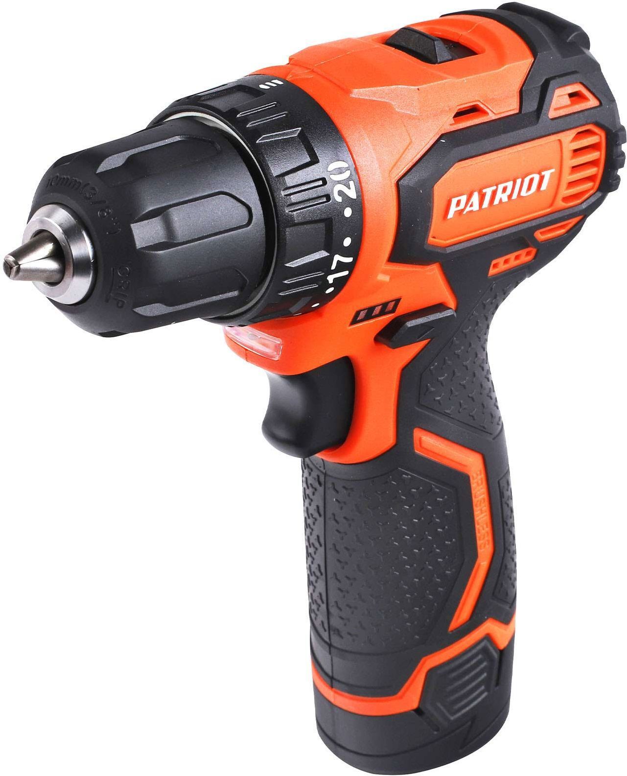 Изображение товара Аккумуляторная дрель-шуруповерт Patriot BR367LIBL 12 В Li-Ion высокая мощность