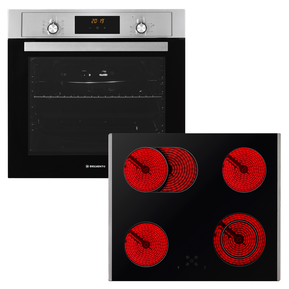 Изображение товара Комплект бытовой техники DELVENTO V66D24SM03 варочная панель и духовой шкаф