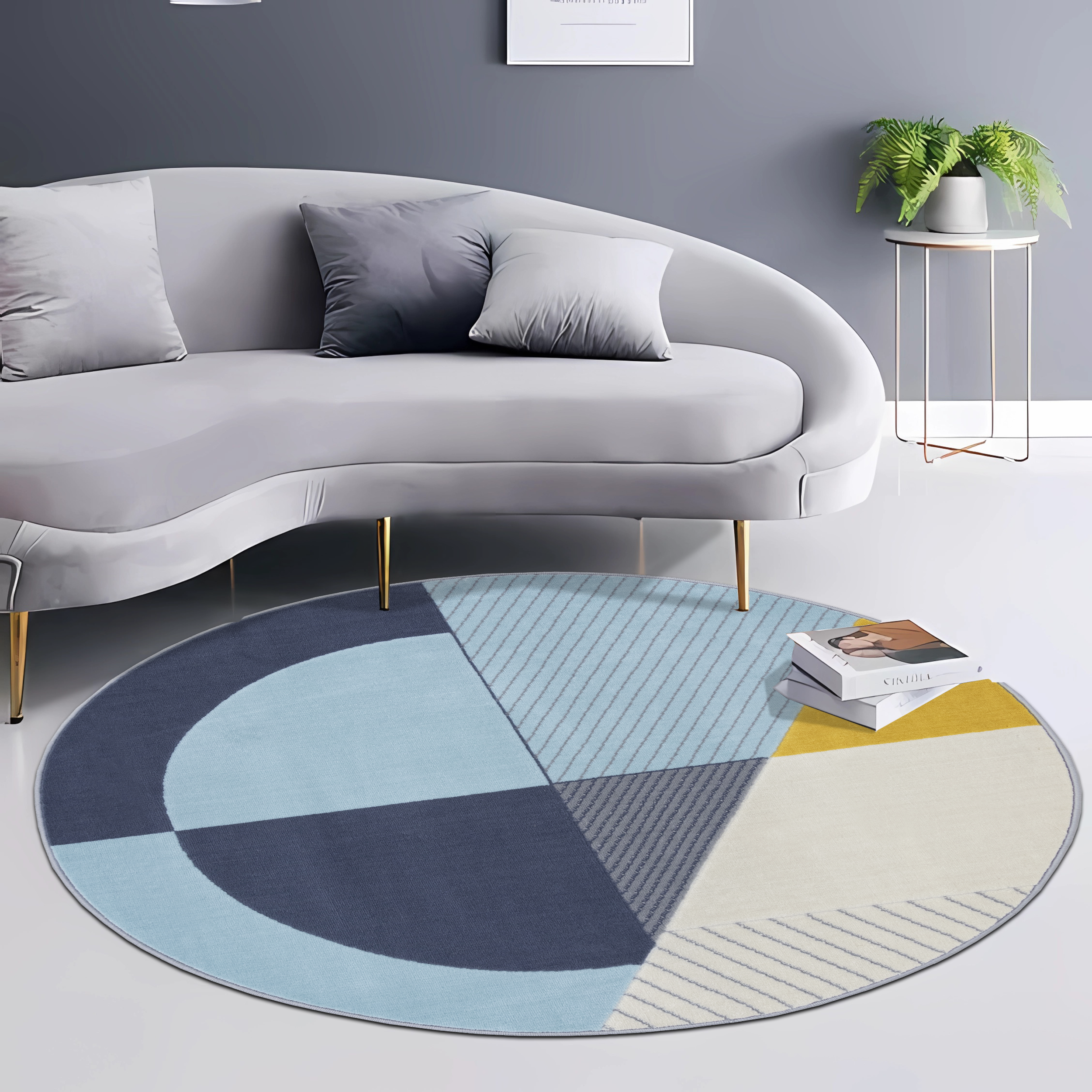 Изображение товара Ковер полипропилен Inspire Oasis 83403_22 круг ø133 см