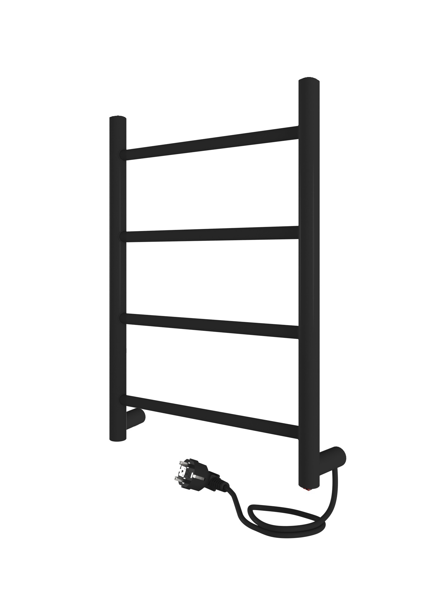 Изображение товара Электрический полотенцесушитель Indigo Line 425x500 мм 50 Вт черный муар