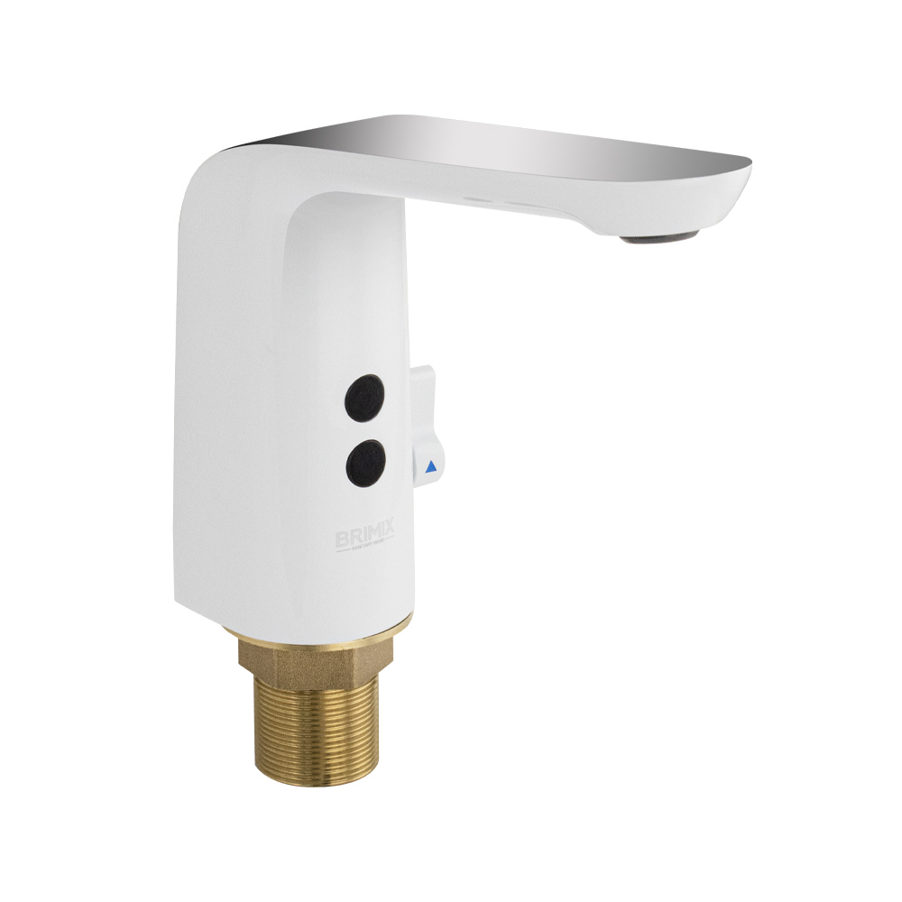 Изображение товара Смеситель для раковины BRIMIX 08772 белый сенсорный