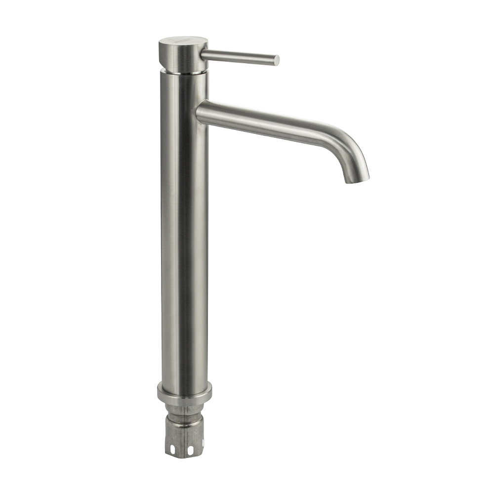 Изображение товара Смеситель для раковины Магнус 9143 однорычажный цвет сатин