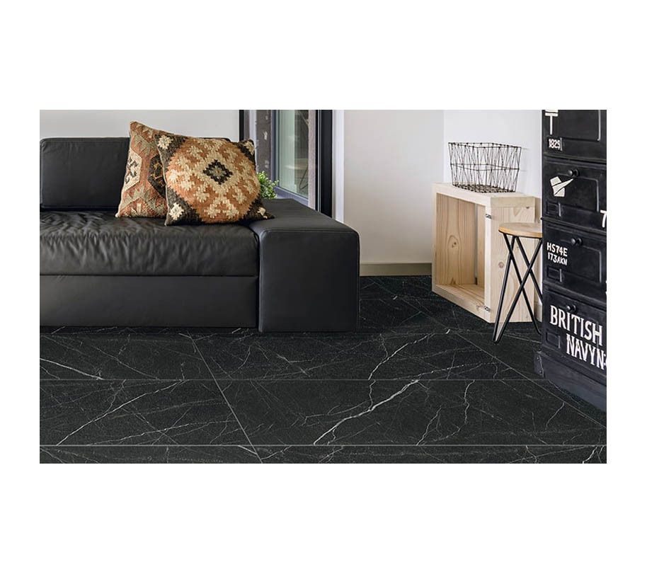 Изображение товара Керамогранит IDALGO HOME 60x120 см черный матовый