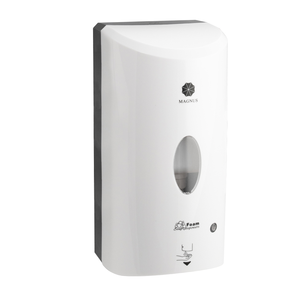 Изображение товара Дозатор для жидкого мыла Magnus 681 автоматический настенный белый