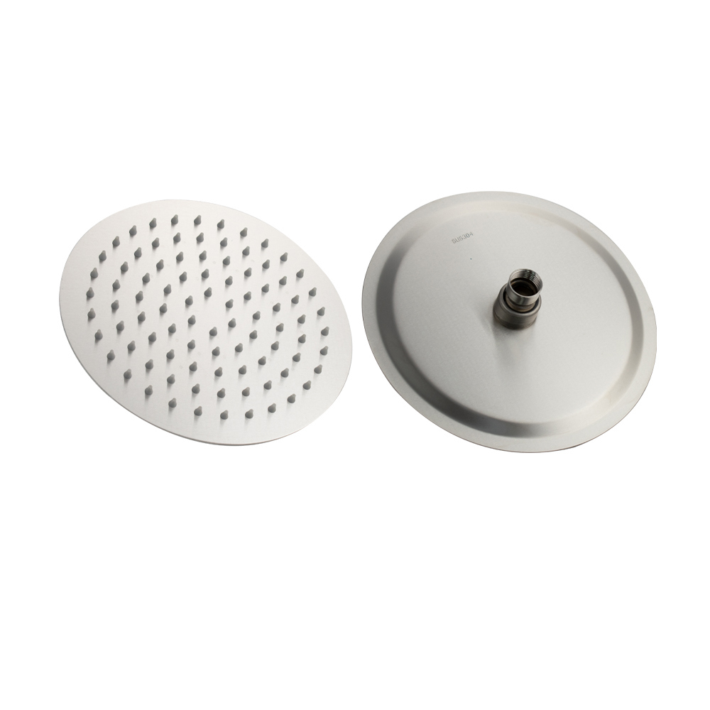 Изображение товара Лейка тропический душ GFmark 6047 круглая из нержавеющей стали 20 см