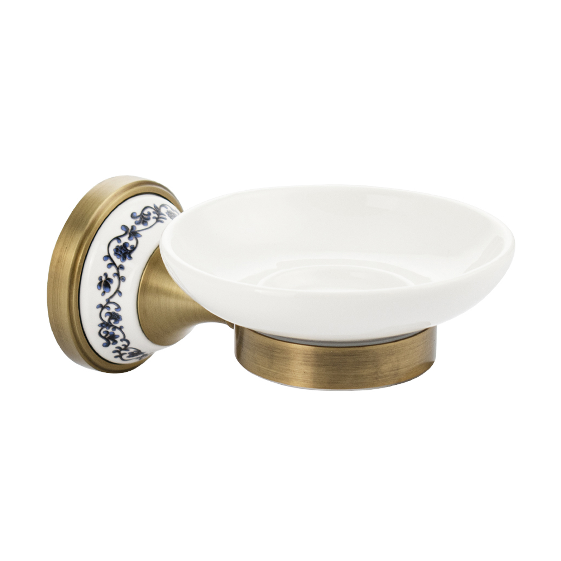 Изображение товара Мыльница BRIMIX цам подвесная керамическая бронзовая круглая