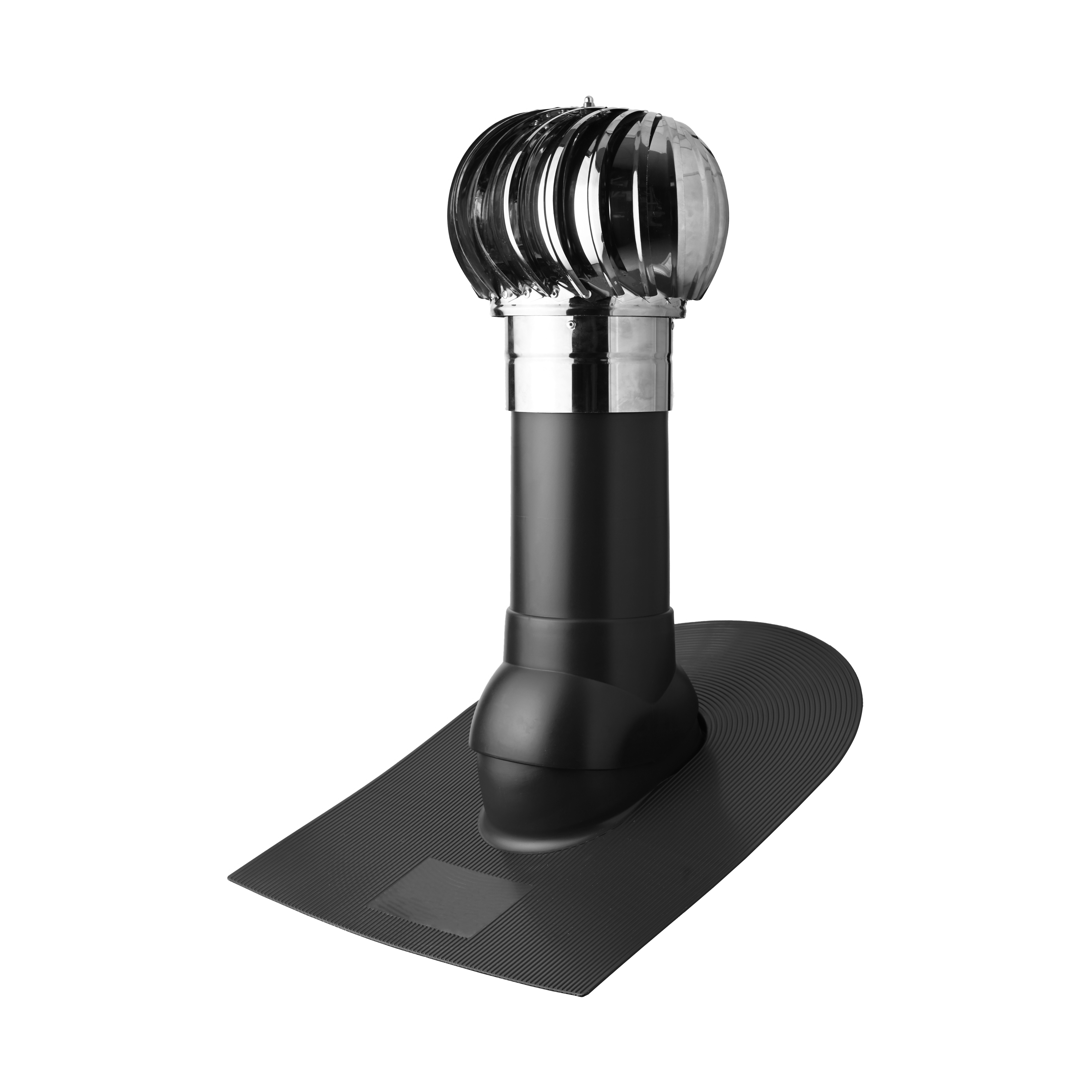 Изображение товара Турбодефлектор Polivent TD160 НСТ утепленный Н500 для битумной кровли цвет черный