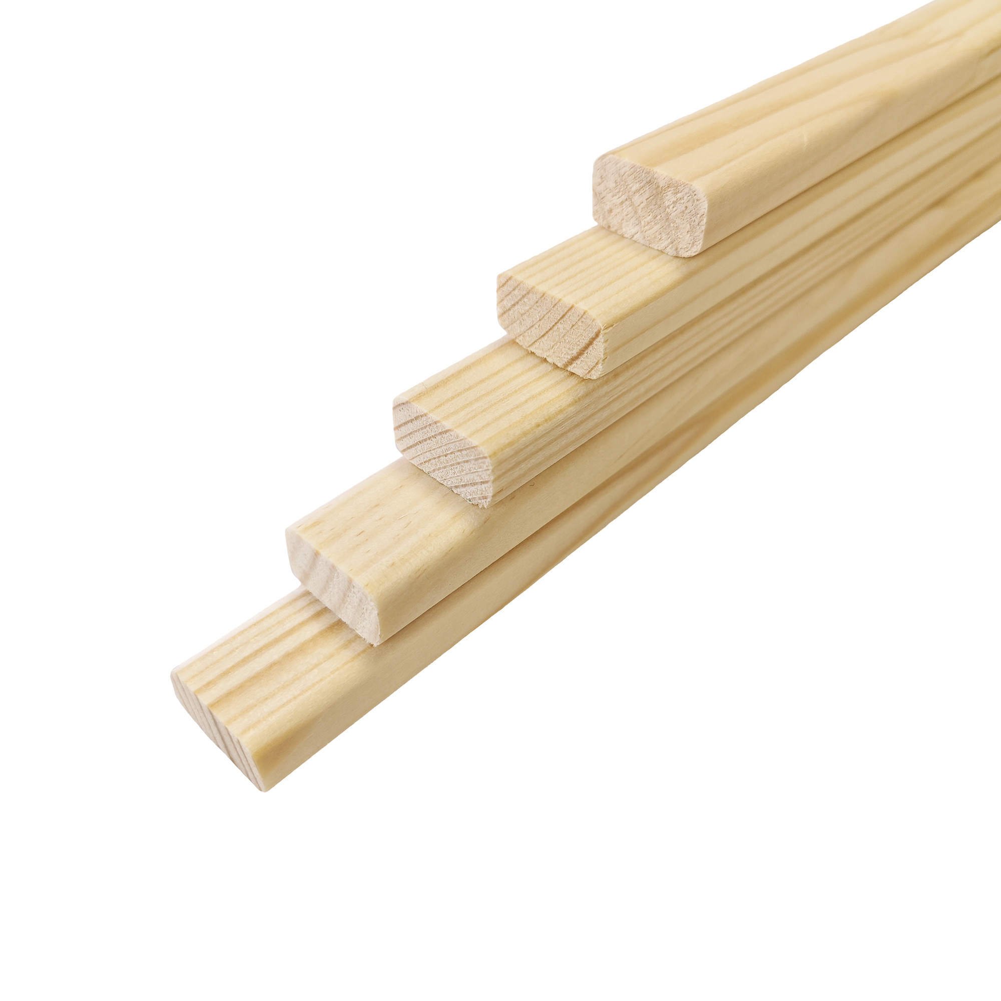 Изображение товара Рейка Timber&Style 10x19x1000мм сосна Экстра комплект 5 шт