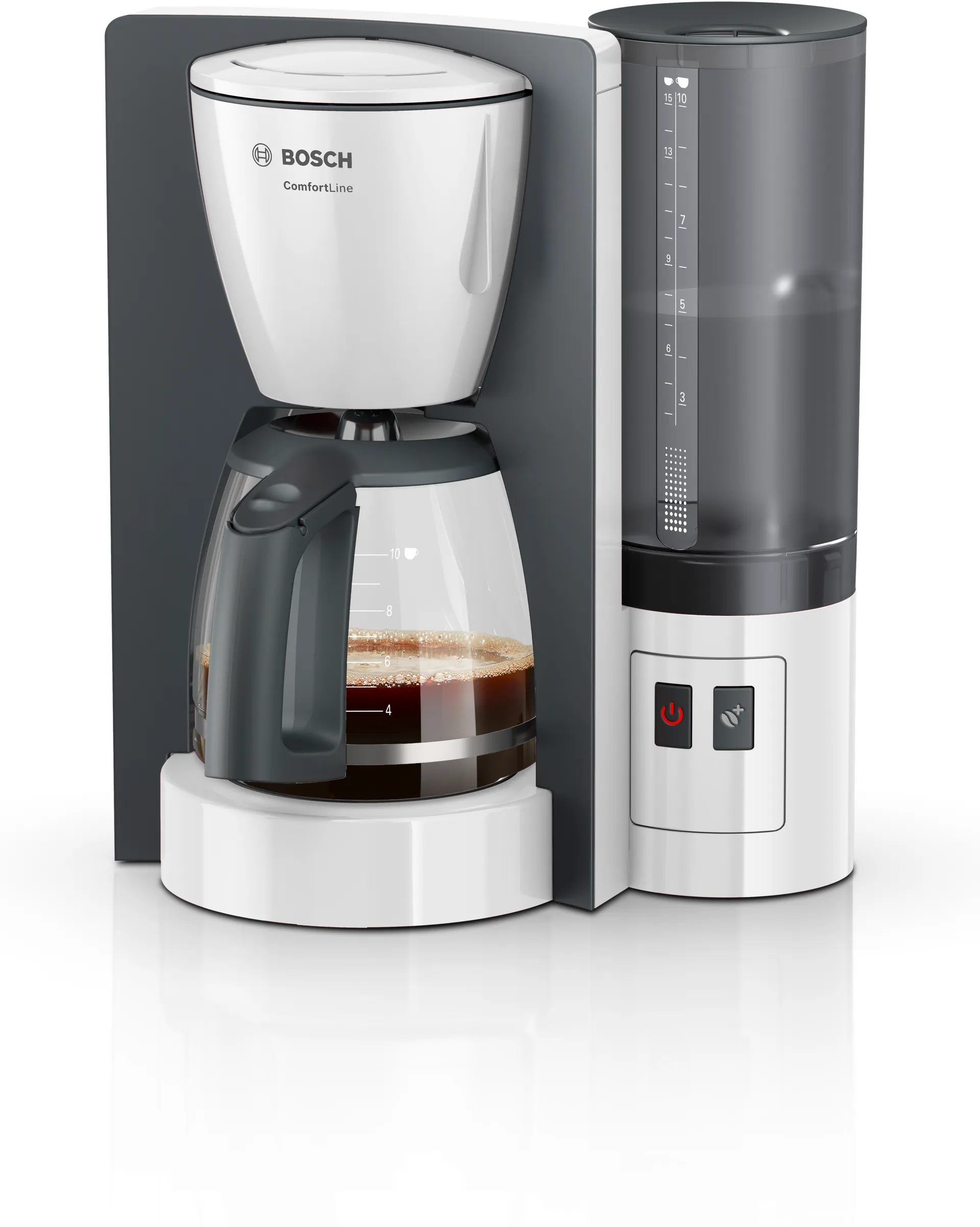 Изображение товара Капельная кофеварка Bosch CTKA08A серия ComfortLine белая 15 чашек