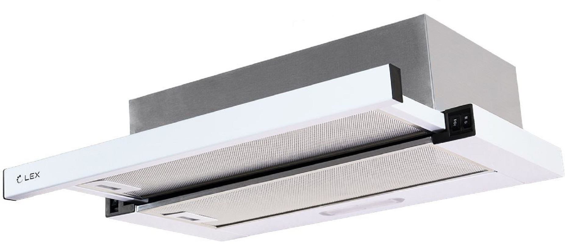 Изображение товара Встраиваемая вытяжка Lex Honver 2M 600 White 60 см белая для кухни